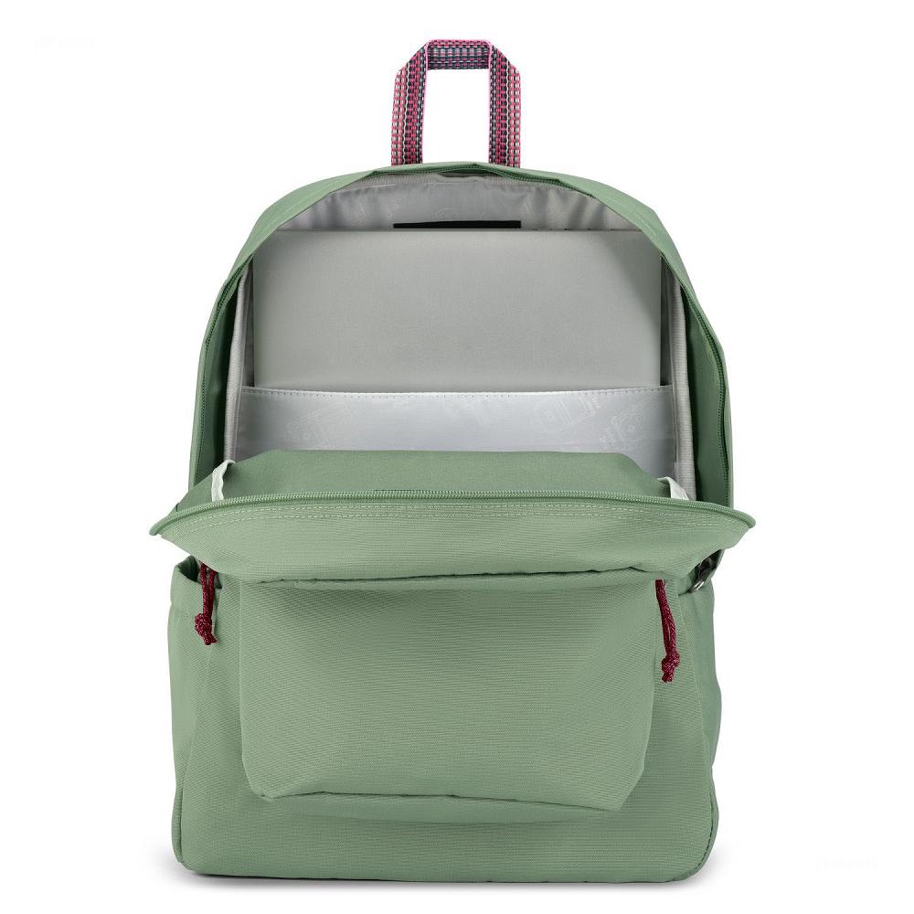 Sac à Dos Scolaire JanSport Restore Pack Vert Olive | AMA-44968681